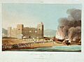 No. 12. The attack on the fort of Luft, 27 November 1809 RMG PW4804