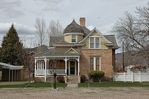 Oscar Booth House Nephi Utah
