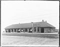 Pacific Electric and Salt Lake Railroad station in Long Beach, 1905 (CHS-2468)
