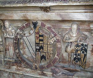 Penkridge St Michael - Sir Edward Littleton 1574 and Alice Cockayne