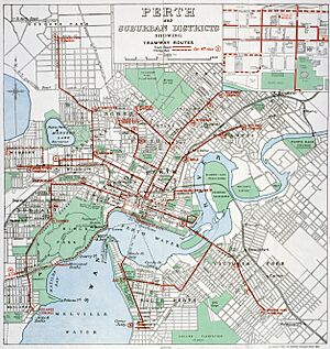 Perth Tramways 1939