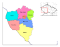 Plzen districts