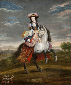 Porträtt på Anne de Souvré, 1670-tal - Skoklosters slott - 100373f