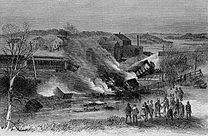 Railroad Disaster at Meadow Brook, Rhode Island
