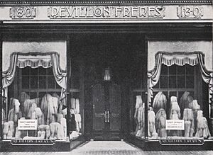 Revillon Frères, Rue de Rivoli, Paris