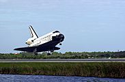 STS-108 Landing
