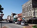 Shops along Fountain Square in Bowling Green, Kentucky 2008