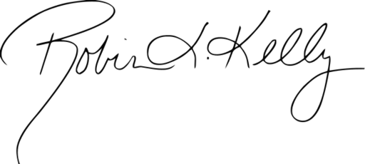 Signature of Robin Kelly