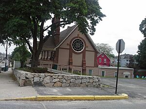 St. Andrews Episcopal Chapel in Woonsocket, Rhode Island, USA