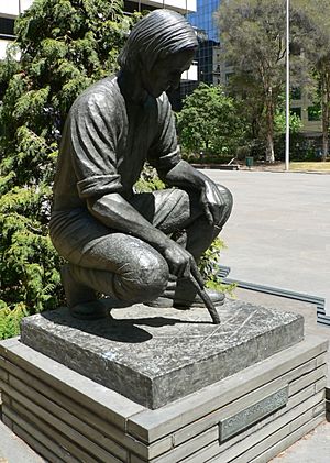 Statue of john pascoe fawkner