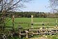 Stile on a footpath to Melkinthorpe Wood - geograph.org.uk - 400646