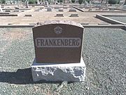 Tempe-Double Butte Cemetery-1888-Josephine Frankenberg