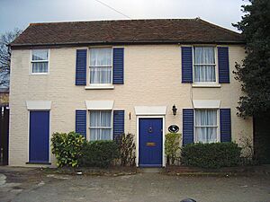 The School House Front View post 1980s extension