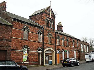 The former Drill Hall, frontage on Strand Road, Carlisle - geograph.org.uk - 4158621.jpg