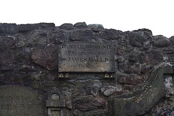 The grave of Sir James Hall, Greyfriars Kirkyard