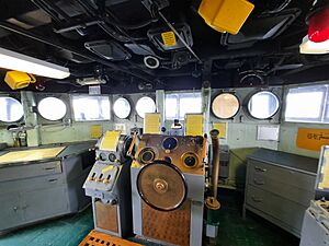 USS Turner Joy bridge