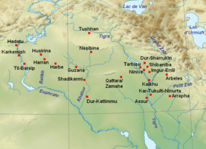 Villes assyriennes