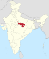 Vindhya Pradesh in India (1951)
