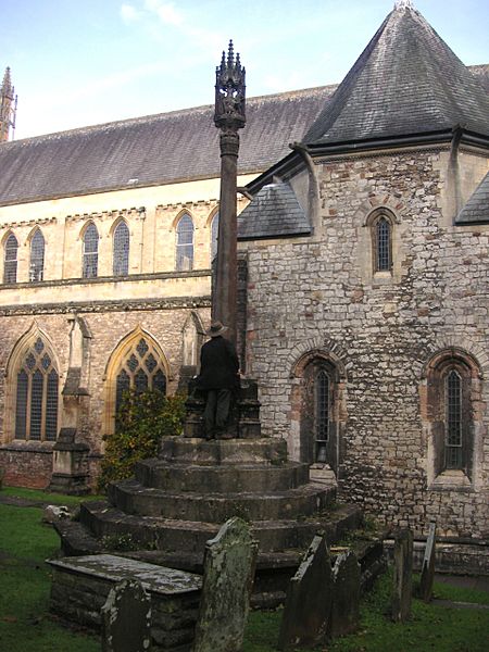 Image W D Conybeare's Grave and Memorial, Llandaff Cathedral