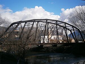Weber River RR Bridge Ogden Utah