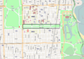 Woodlawn Streetmap Image