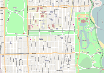 Woodlawn Streetmap Image