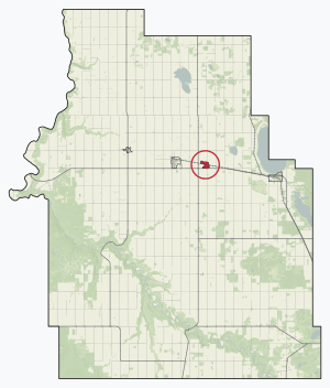 Location in M.D. of Smoky River