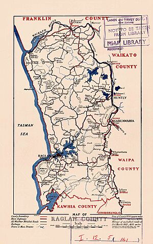 1951 RCC map