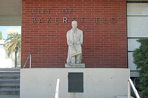 2011 Bakersfield City Hall Baker Statue