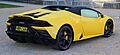 2019 Lamborghini Huracan EVO LP 640-4 S-A 5.2 Rear