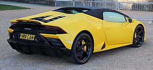 2019 Lamborghini Huracan EVO LP 640-4 S-A 5.2 Rear