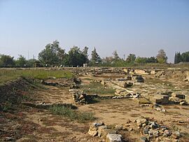 Remains of the ancient city of Abdera.