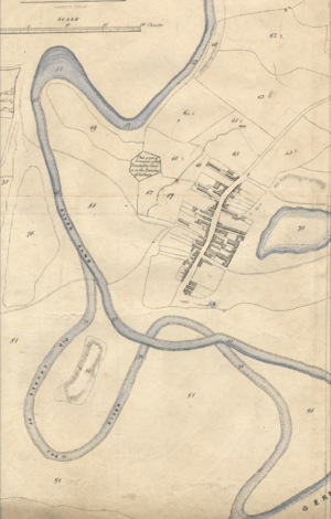 Alnmouth Tithe Map 1843