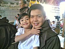 Andre Tiangco with Zaijan Jaranilla
