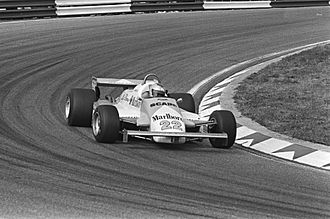 Andretti at 1981 Dutch Grand Prix