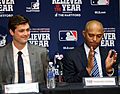 Andrew Miller named 2015 AL Reliever of the Year with Mariano Rivera