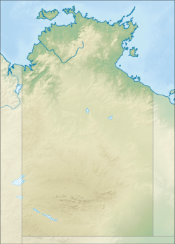 Elizabeth River (Northern Territory) is located in Northern Territory