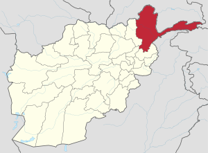 Location of Badakhshān