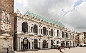 Basilica Palladiana (Vicenza) - facade on Piazza dei signori