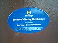 Blue plaque Ballarat mining exchange
