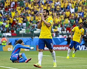Brazil and Mexico match at the FIFA World Cup 2014-06-17 22)