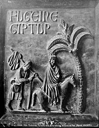 Brogi, Carlo (1850-1925) - n. 20504 - Pisa - Cattedrale - Formella della porta laterale - Bonanno da Pisa