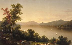 Brooklyn Museum - Lake George - John William Casilear - overall