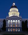 California State Capitol during blue hour-3982