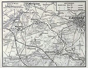 Cambrai salient north, 1917