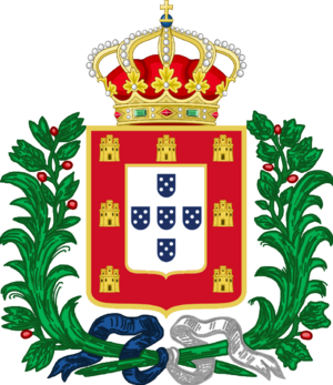 Coats of arms of the Kingdom of Portugal and Algarves (1834 to 1910) - Lesser