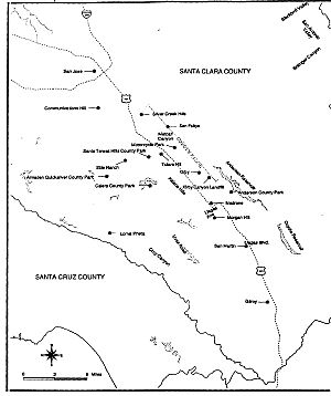 Coyote Ridge Map