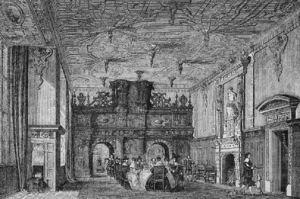 Crewe Hall Dining Room 1877