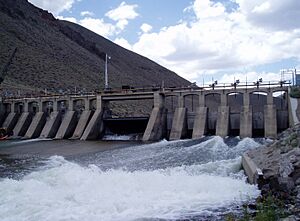 Derby Diversion Dam north