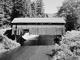 Drift Creek Bridge, Spanning Drift Creek on Drift Creek County Road, Lincoln City vicinity (Lincoln County, Oregon)